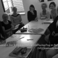 Schreibworkshop mit Pauline Füg in der Griesbadgalerie Ulm - am 3. 7. 2014